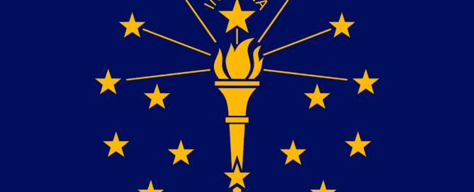 Indiana State Flag