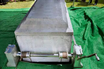 Casket Being Lowered