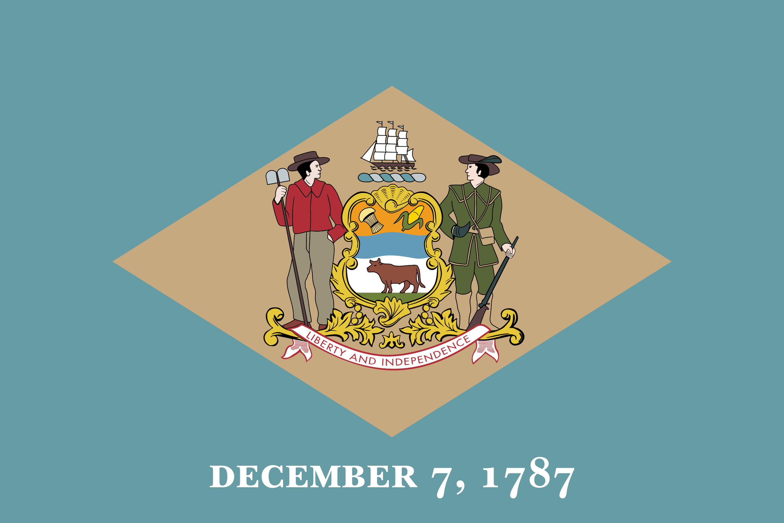 Flag of Delaware.svg 16