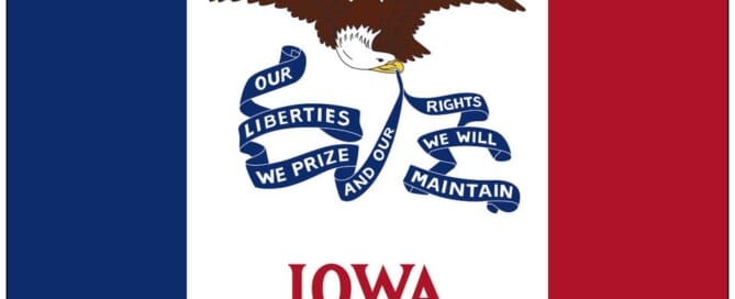 Iowa State Flag