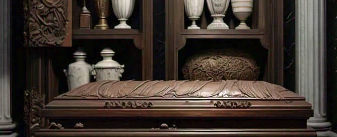 caskets urns