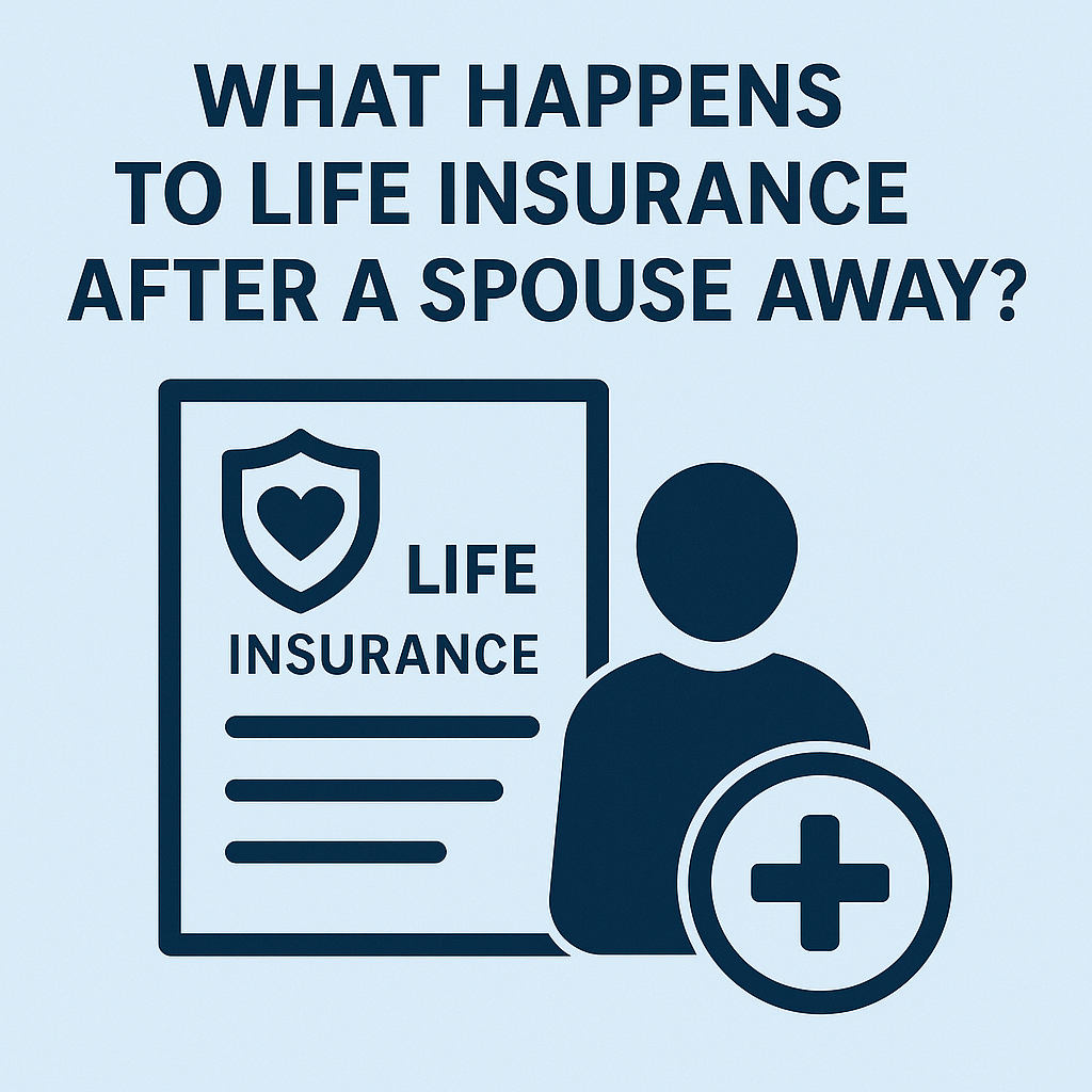 What happens to life insurance after a spouse passes away