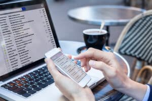 Key Contact Log With Computer