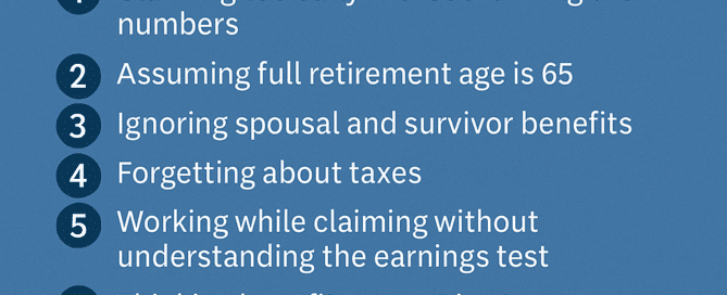 Social Security Claiming Mistakes