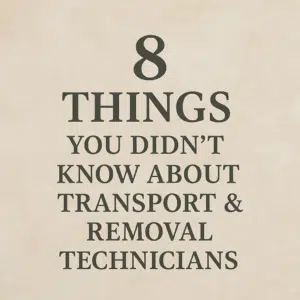 8 Things About Transport and Removal Technicians