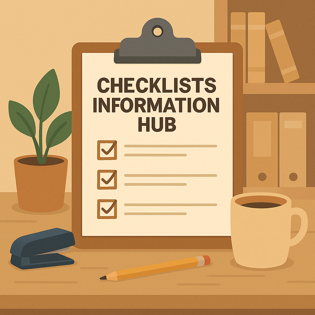 Checklists Information Hub