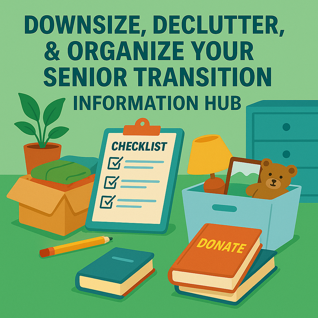 Downsize Declutter Organize Your Senior Transition Information Hub