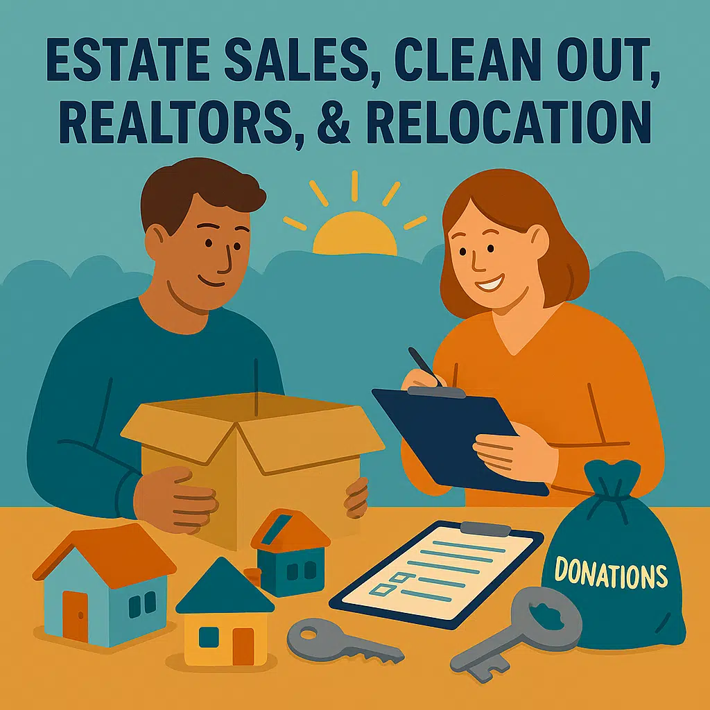 Estate Sales, Clean Out, Realtors, and Relocation 