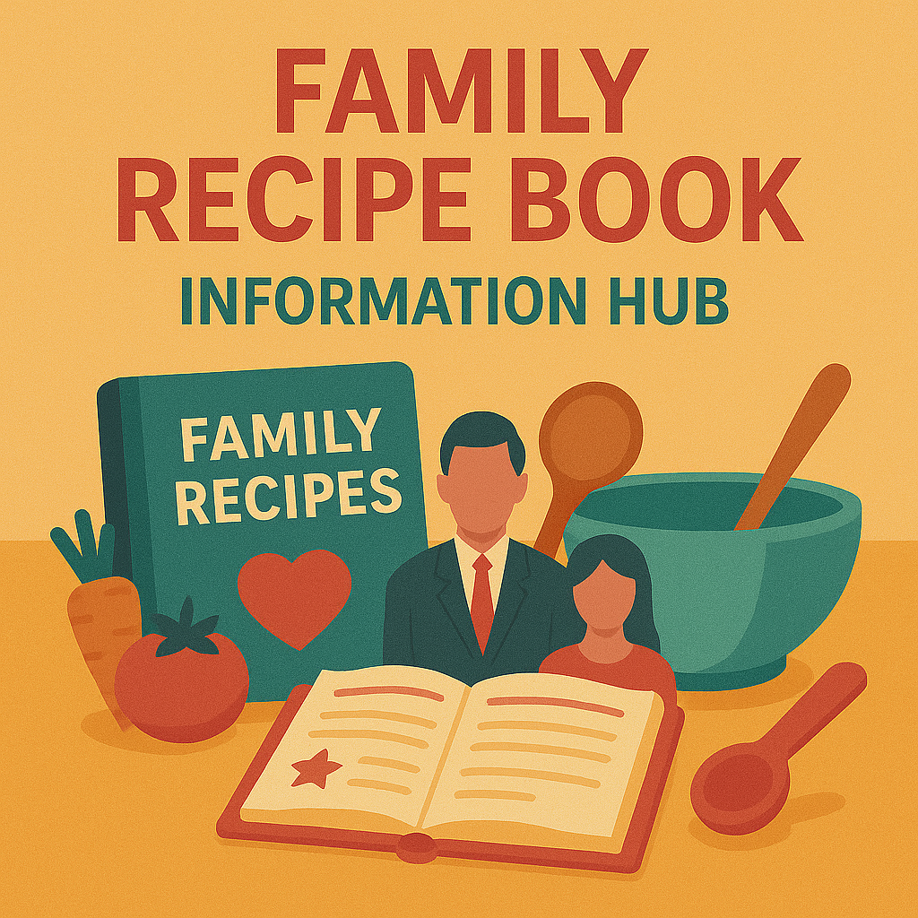 Family Recipe Book Information Hub