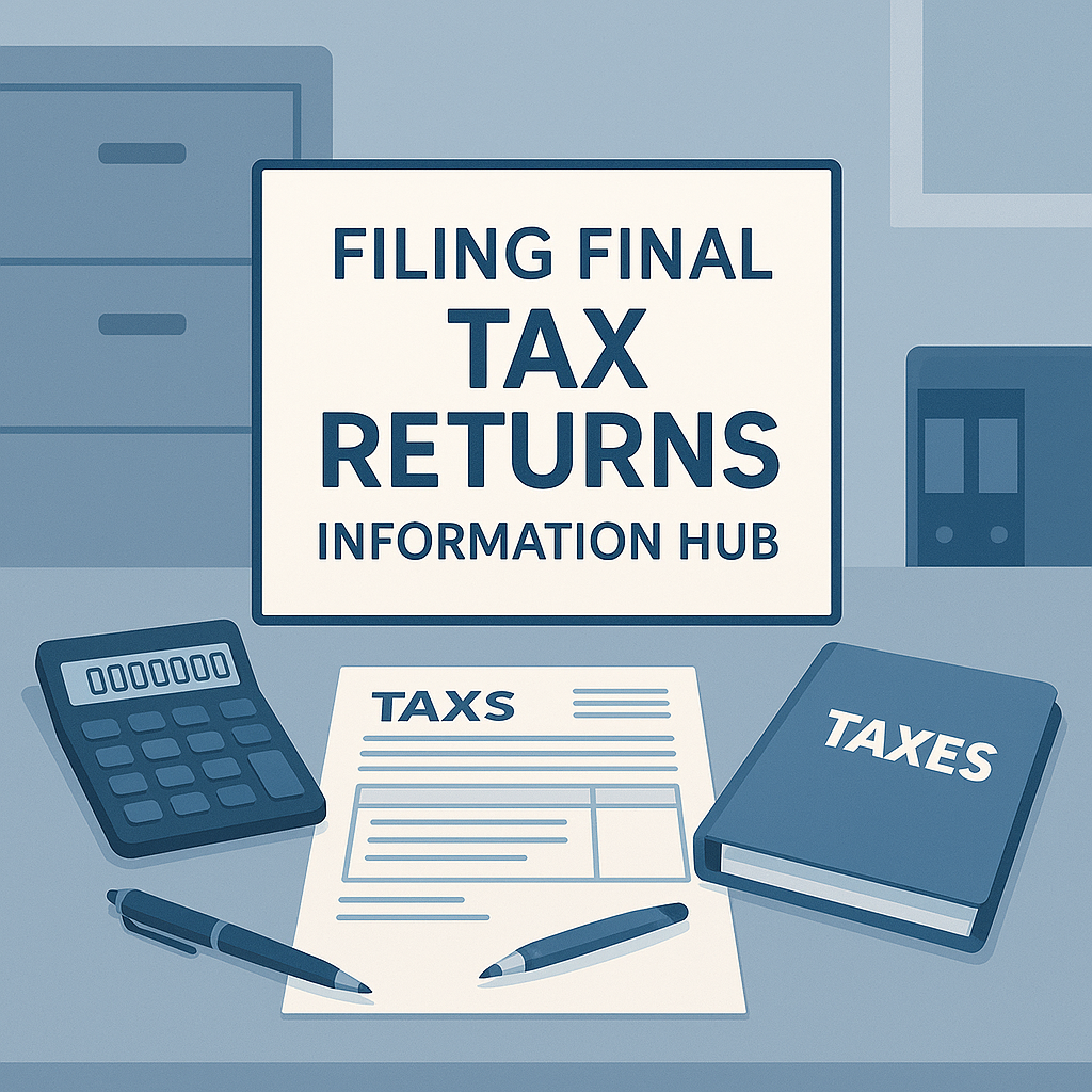 Filing Final Tax Returns Information Hub