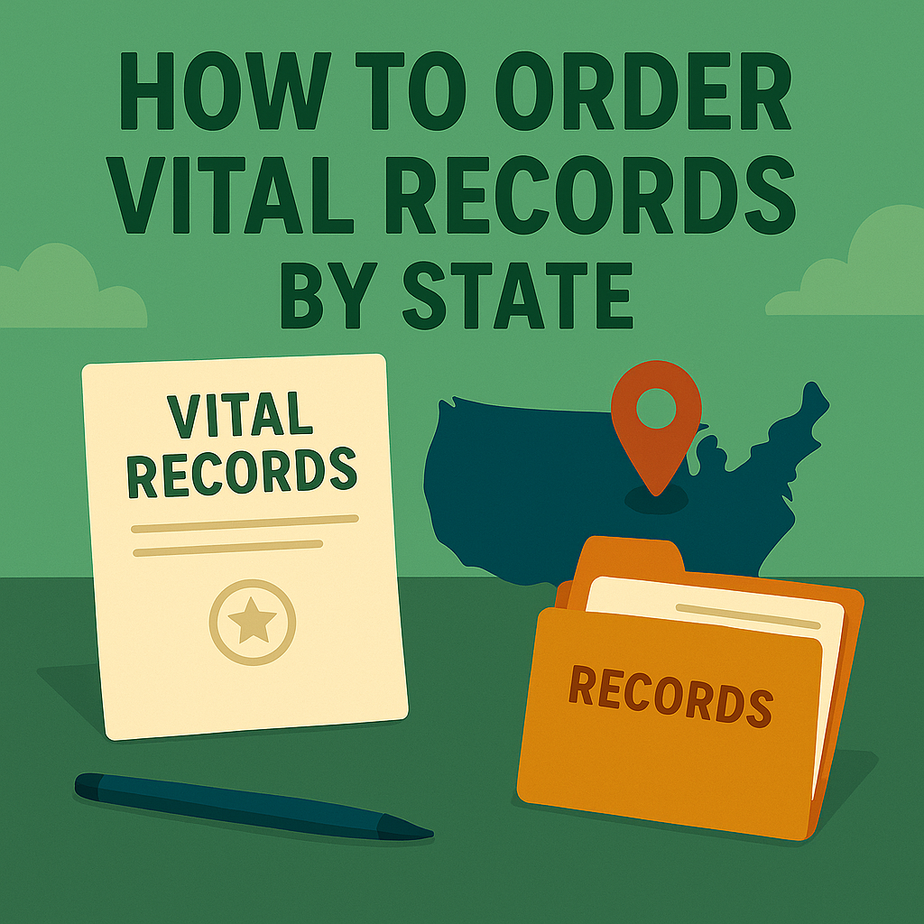 How To Order Vital Records By State