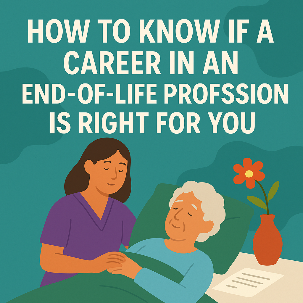 How to Know if a Career in an End of Life Profession Is Right for You