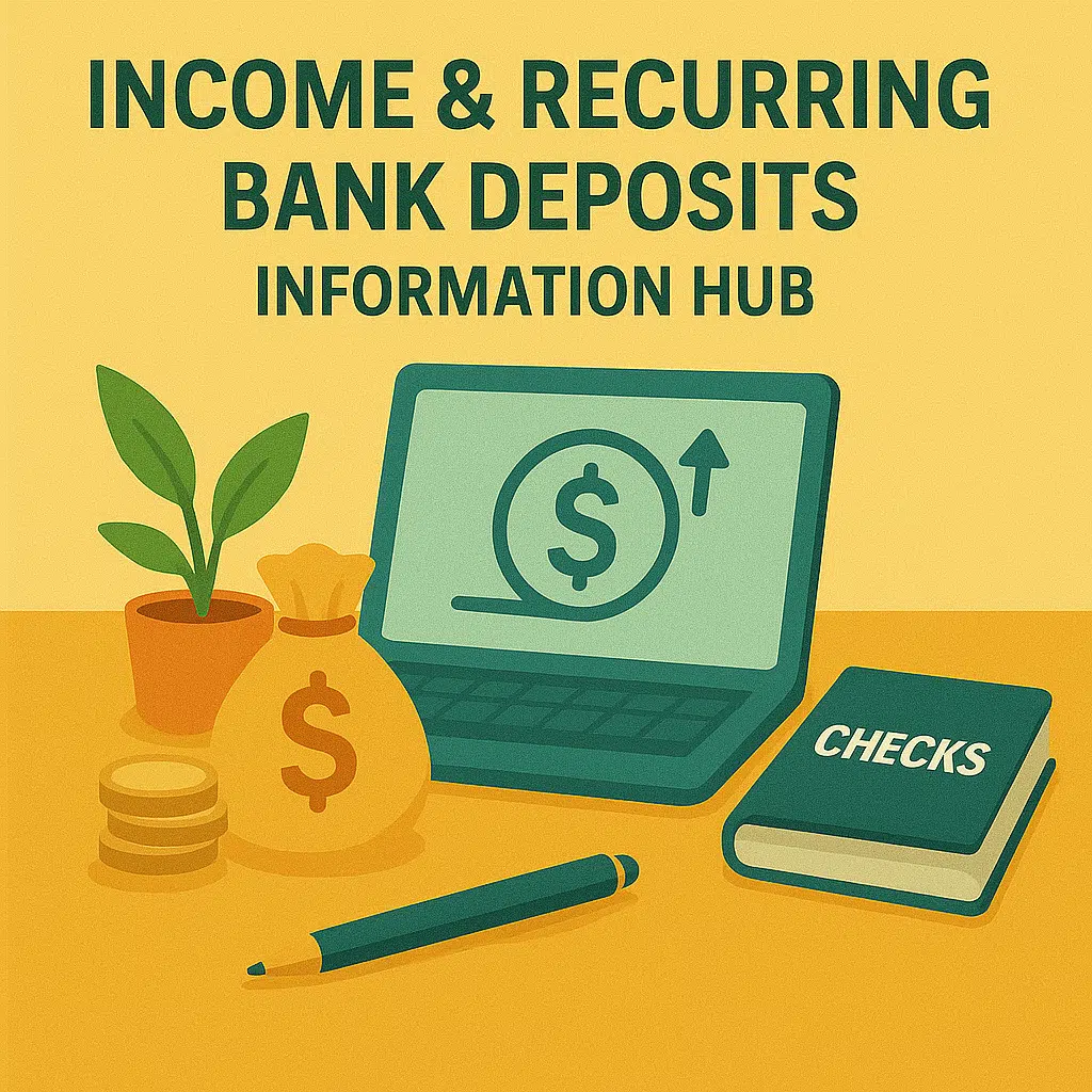 Income Recurring Bank Deposits Information Hub