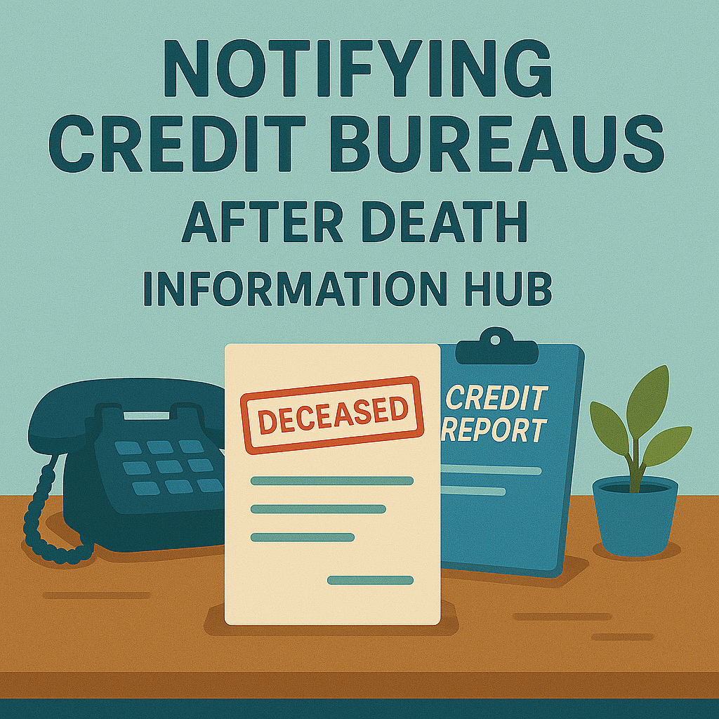 Notifying Credit Bureaus After Death Information Hub