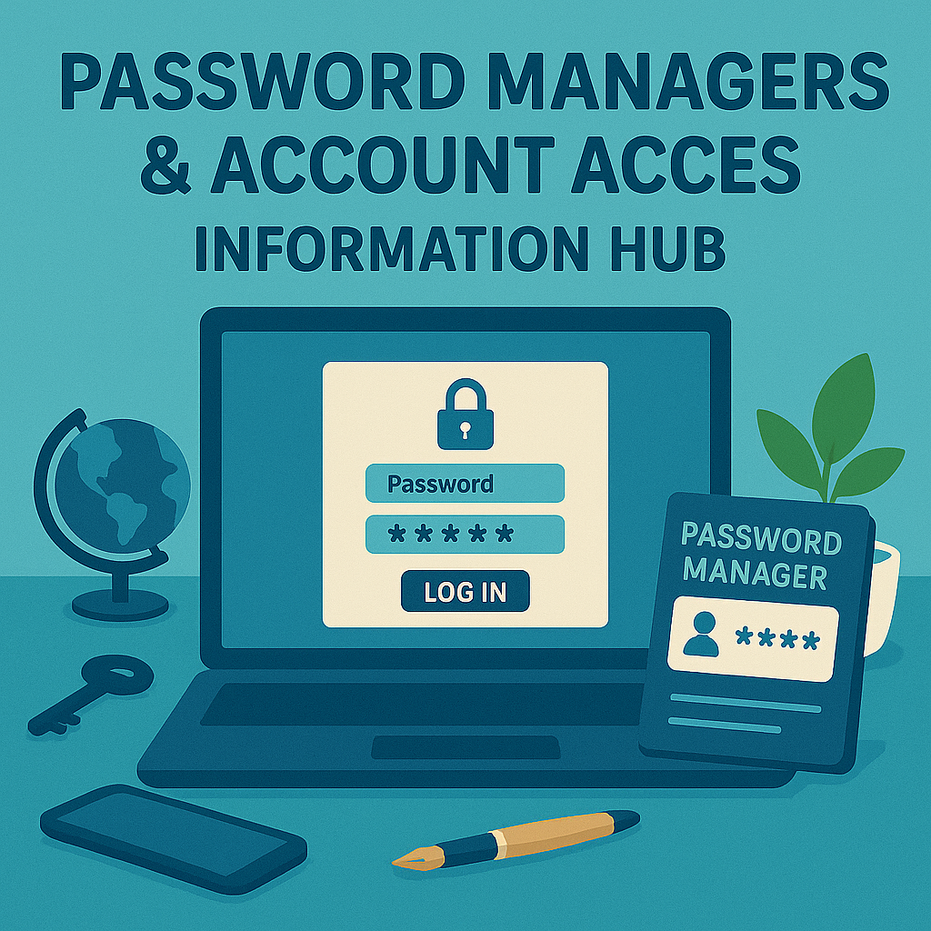 Password Managers Account Access Information Hub