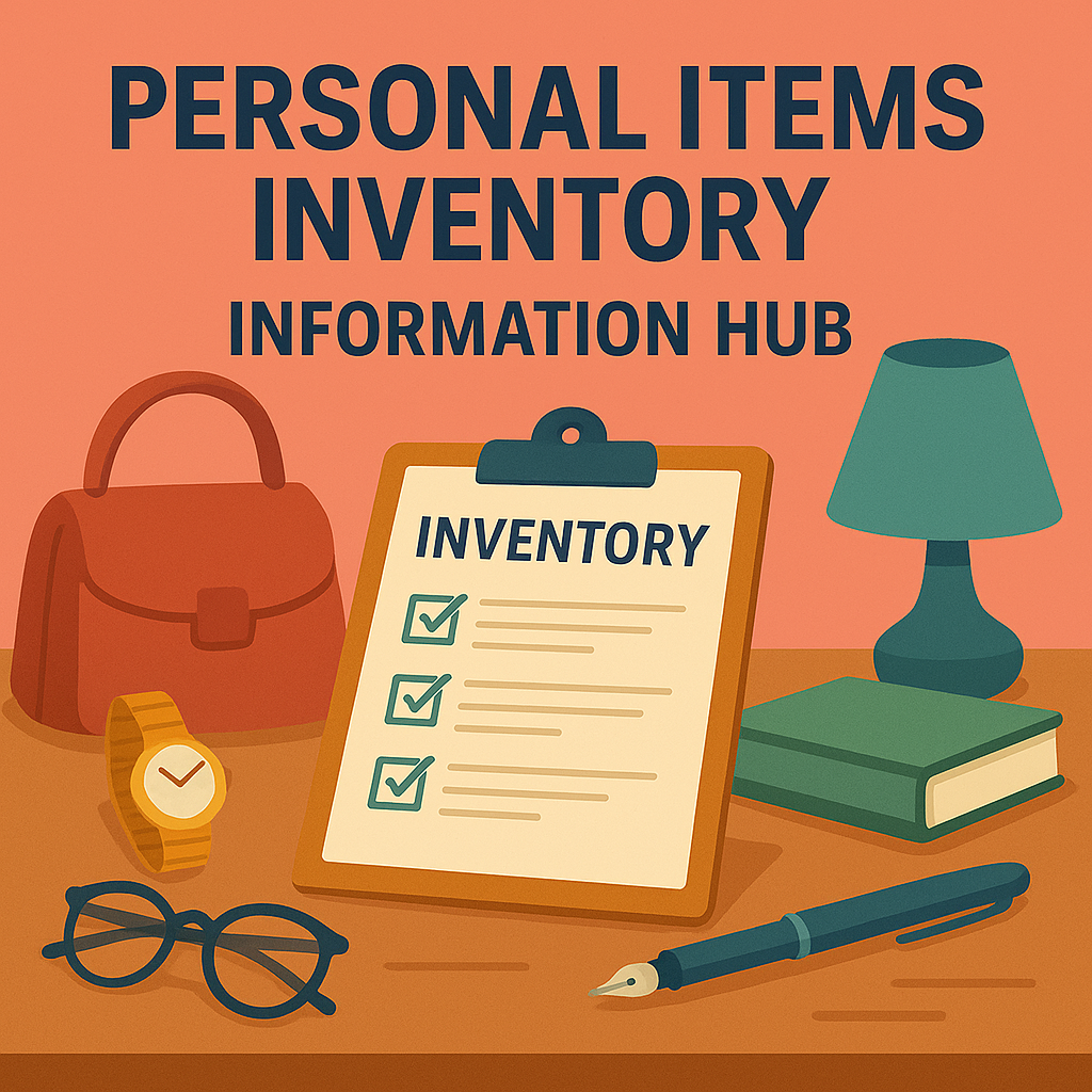 Personal Items Inventory Information Hub 1