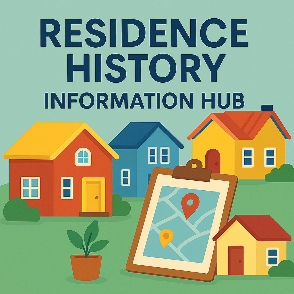 Residence History Information Hub