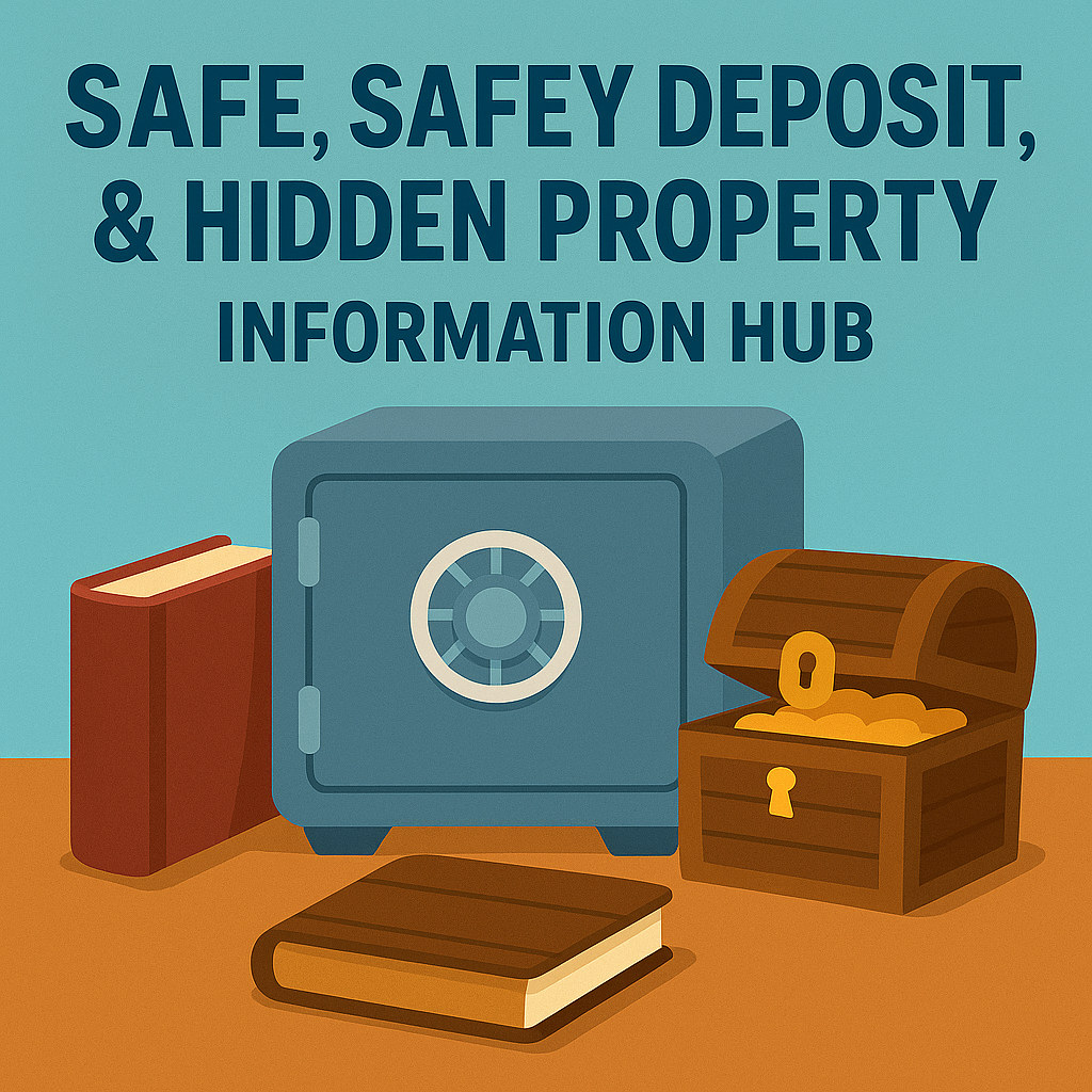 Safe Safety Deposit and Hidden Property Information Hub 1