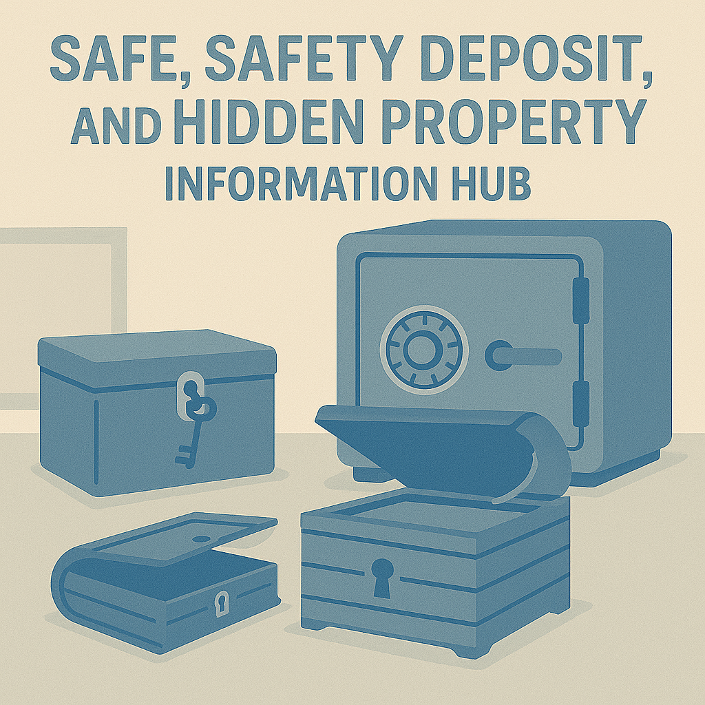 Safe Safety Deposit and Hidden Property Information Hub