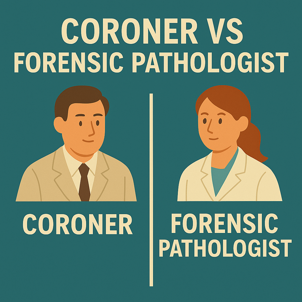 The Difference Between Coroners and Forensic Pathologists