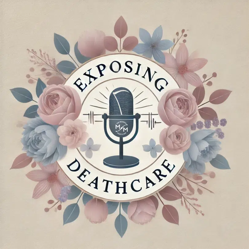 Exposing Deathcare Podcast Logo
